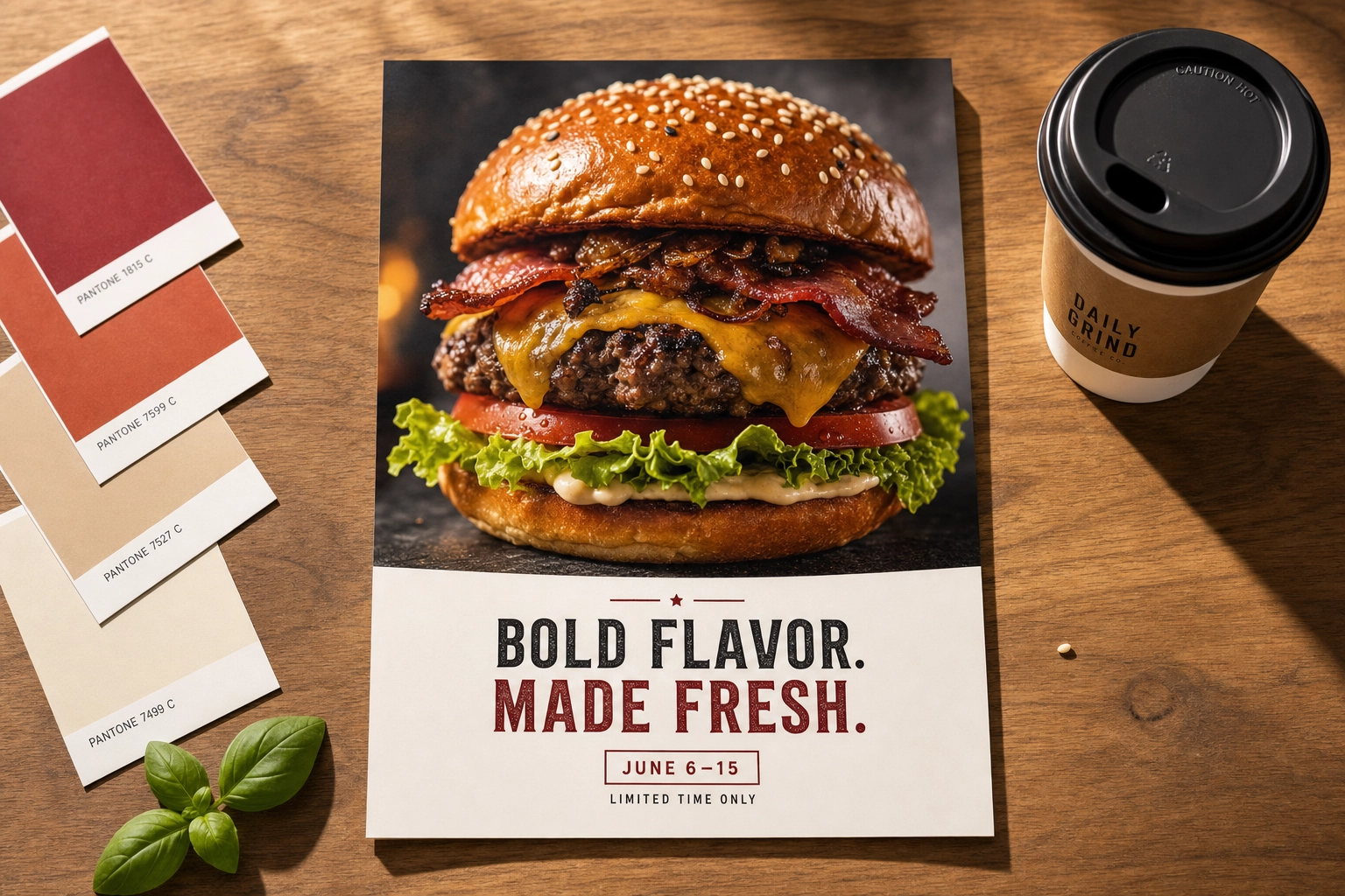Food Flyer Ideas & Templates for Restaurants and Cafes