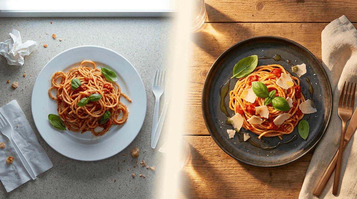 ИИ-фоторедактор для еды — преобразите фото блюд онлайн