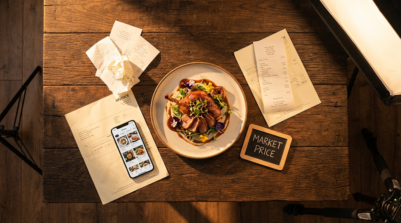2026年の料理写真撮影コスト：レストランが実際に支払っている金額