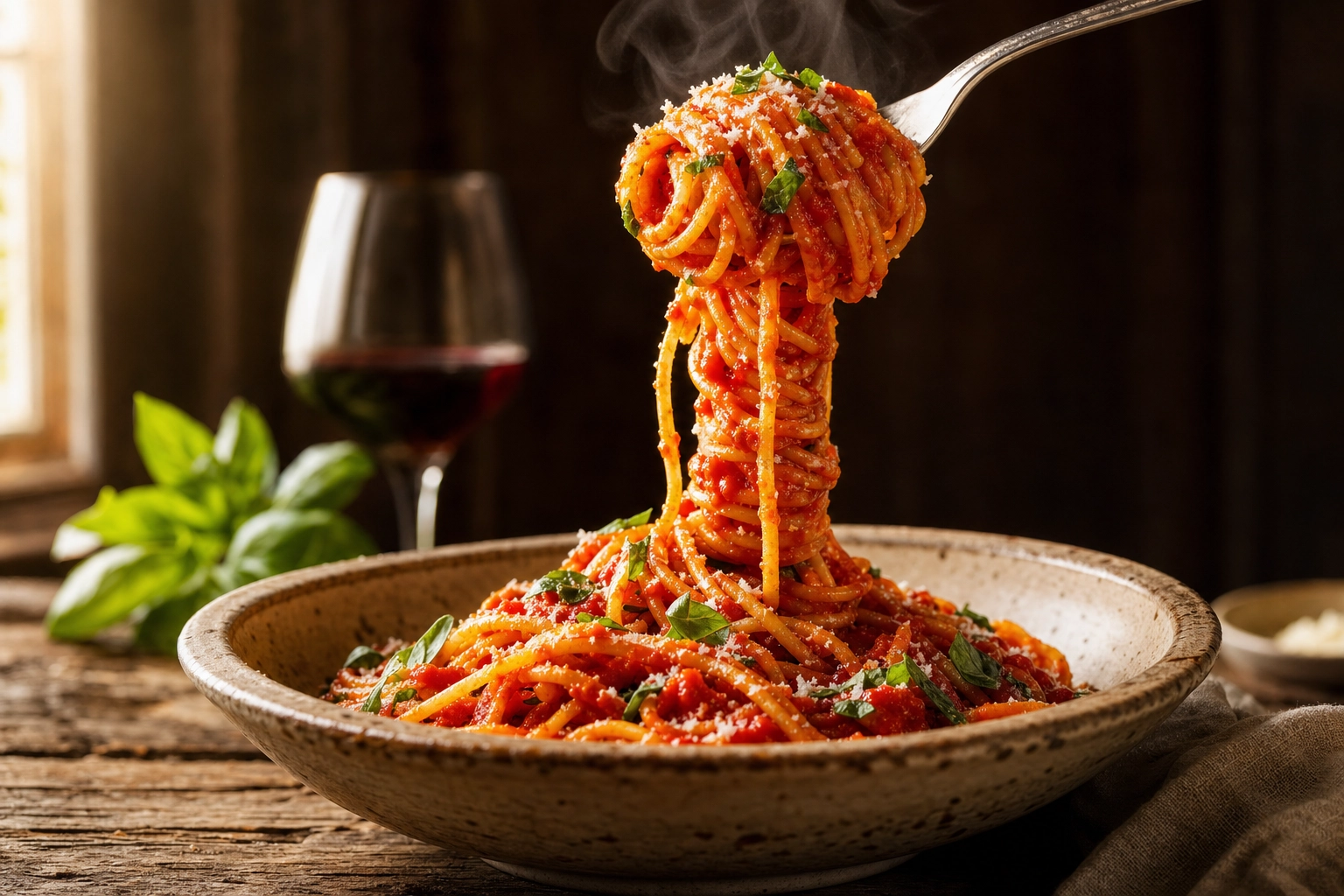 Pasta Photography: Twirls, Sauces & Plates for Menus