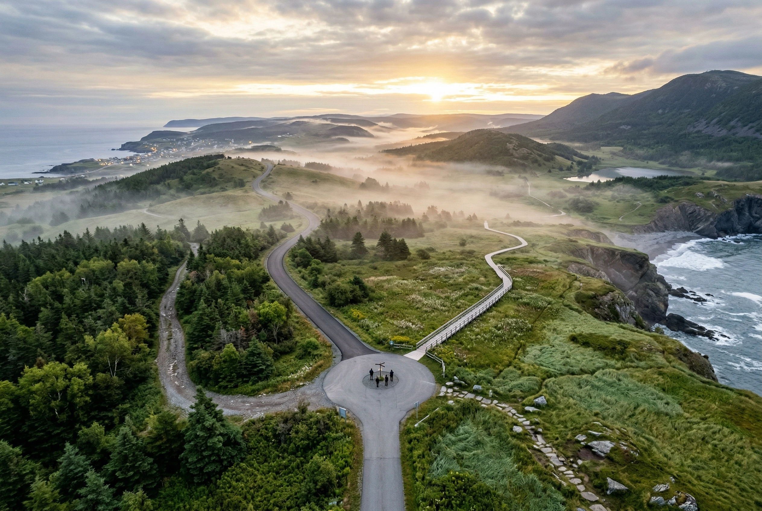 Diverging paths representing how to choose the right AI language learning app