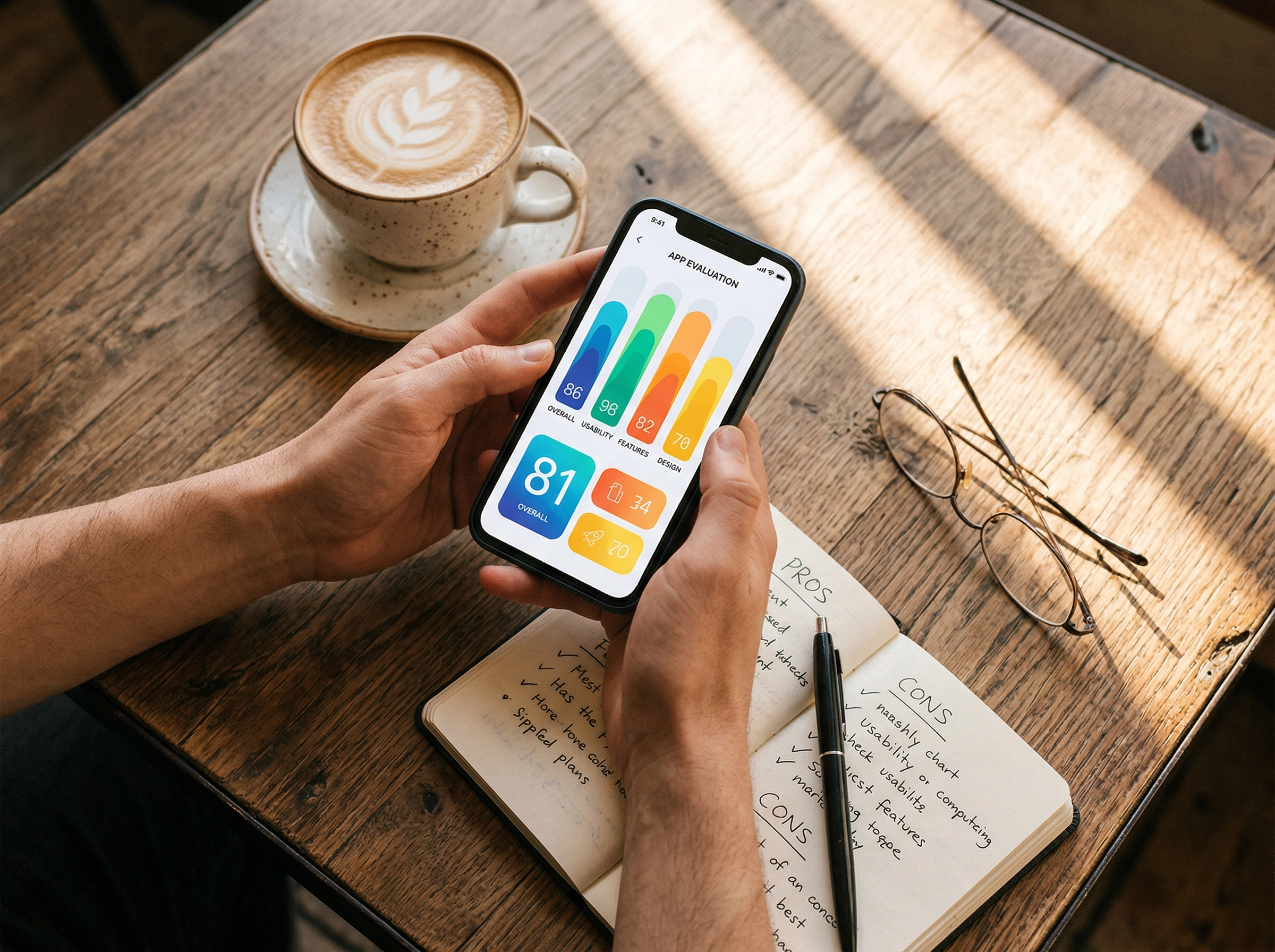 Mengevaluasi aplikasi latihan aksen dengan catatan perbandingan detail dan ulasan aplikasi