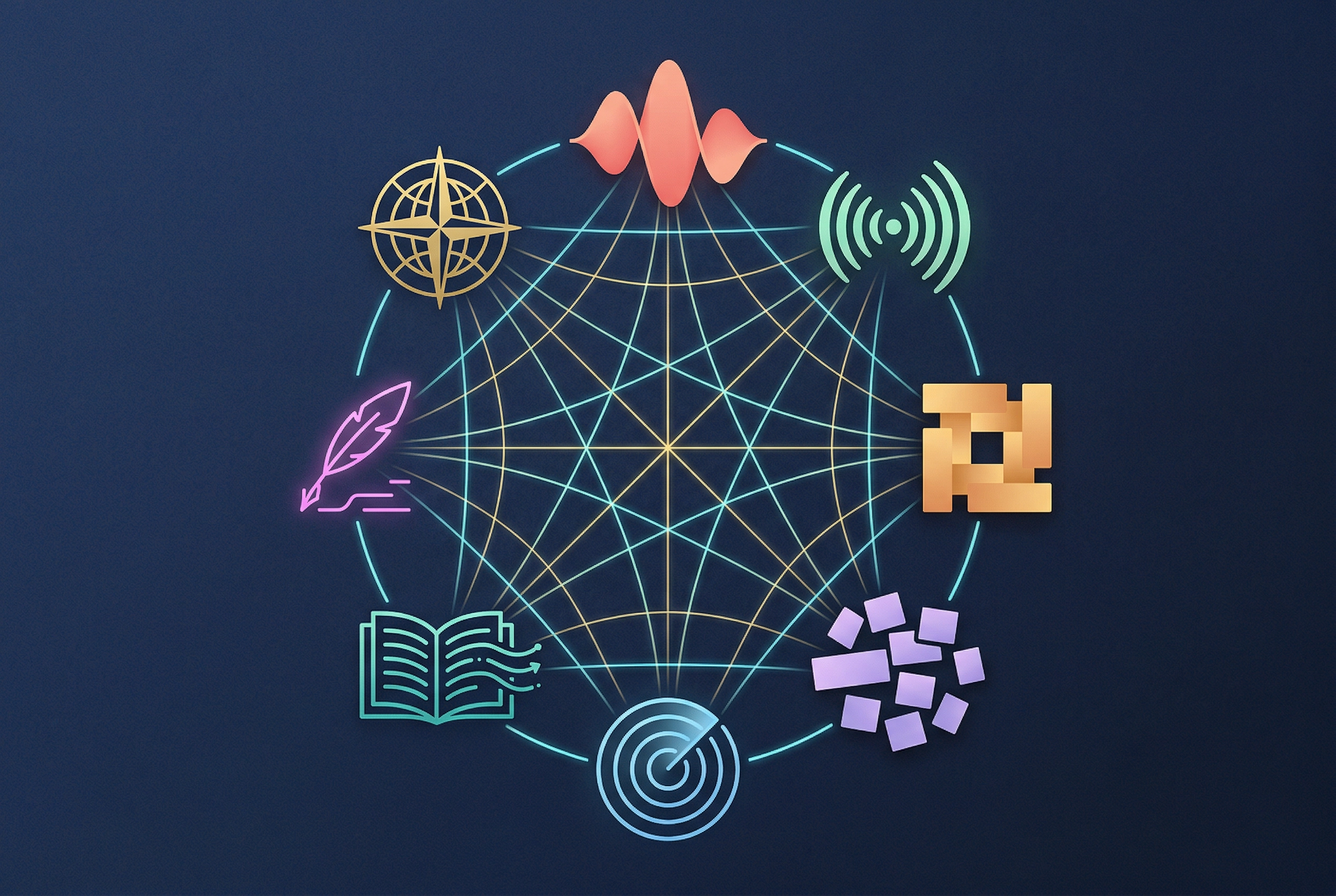 Visualisasi delapan kriteria penilaian speaking DET yang menampilkan elemen kelancaran pengucapan tata bahasa dan kosakata