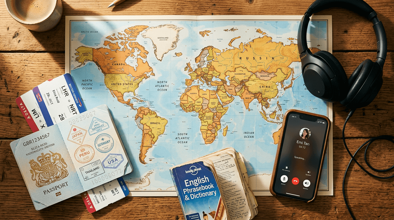 English for Travel: Essential Phrases & Practice Guide