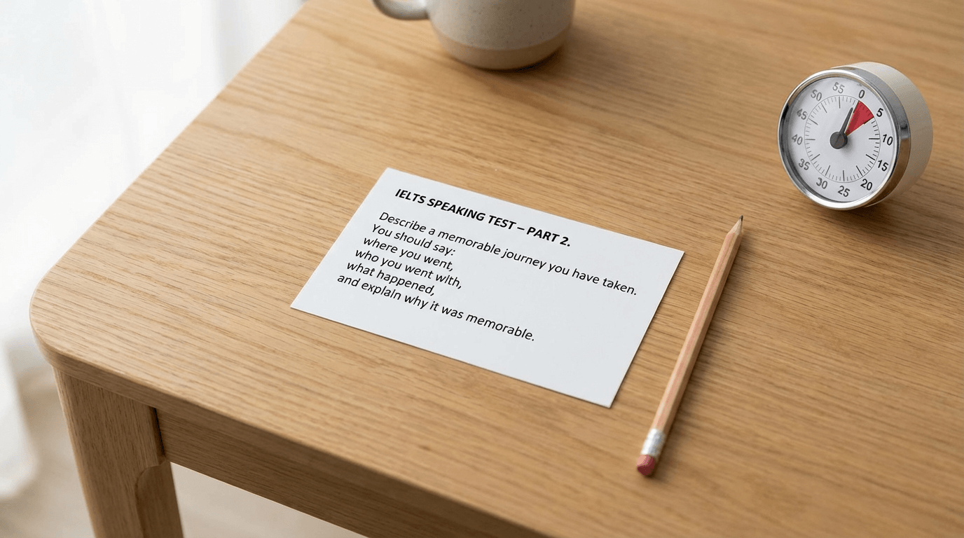 IELTS Speaking Practice Test: Questions & Band Scores